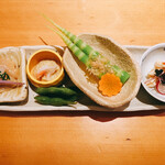 大喜寿し - お通し