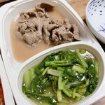 ゲウチャイ - ②牛肉と野菜の炒め