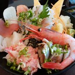 和食レストランとんでん - いわしの海鮮ちらし1490円
