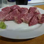 焼肉やっちゃん - ハラミ(わさび醤油)