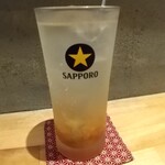 Magokoro Zensumi - 自家製マーマレード酎ハイ(600円 鷲見 R2.6月現在)