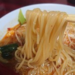 中国料理川香菜房 - つるんとした麺
