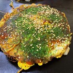 Hiroshima fuu okonomiyaki hacchobori - 広島 イカ・エビ