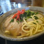 なんくる食堂 - 沖縄そばには、お好みで紅生姜をのせて(2020年6月)