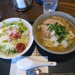 なんくる食堂 - 昼限定　タコライス＆沖縄そばセット 830円(2020年6月)