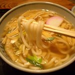 つるきそば - きつねうどんのアップ