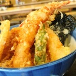 Uogashi Hompo Pichi Ten - 天丼のアップ