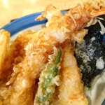 魚河岸本舗 ぴち天  - 天丼のアップ