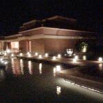 ザ・リッツ・カールトン沖縄 - 夜のテラス横