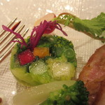 ラ・ロシェル - 野菜にも細工