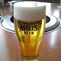 モランボン本店 - ランチビール