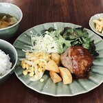 三田キッピー食堂 - TAGハンバーグ定食