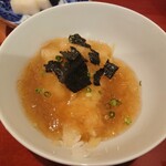 銀座 しのはら - フカヒレのあんかけ新生姜ご飯