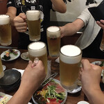 郷家 - 渡部建の復活を祈願して
            乾杯！！