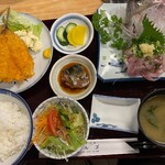 磯料理マルゴ - 黄金（こがね）定食