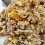 一楽ラーメン - 焼き飯のアップ