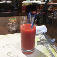 リストランテ アクアパッツァ - ブラッドオレンジジュース