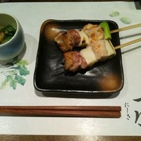 名古屋コーチン 一鳳  にしき - 串焼き