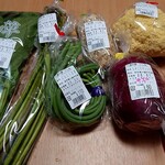 道の駅 にしね 産直 - お買い上げ