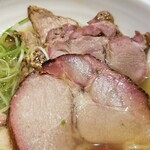 ラーメン巌哲 - 肉塩