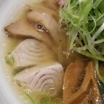 ラーメン巌哲 - 肉塩