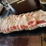 徳山鮓 - 余呉湖の形をしたお皿！！(((o(*ﾟ▽ﾟ*)o)))