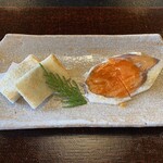 徳山鮓 - こんな「ふとっちょ」の鮒寿司は初めてです！
      本当に「ふとっちょ」なんだから(● ˃̶͈̀ロ˂̶͈́)੭ꠥ⁾⁾