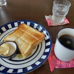 純喫茶 はま灯台 - アメリカンモーニングセット