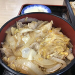 三門そば店 - 親子丼アップ