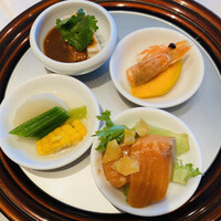四川豆花飯荘 東京店 - 4種冷菜の盛り合わせ