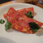 ファニエンテ - 【再訪３】サービスのサラミ