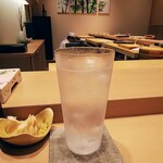 鮨 青海 - レモンサワー