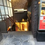 鮨 青海 - ビル入り口