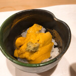 うを徳 - はだて生うにの小鉢飯