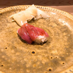 うを徳 - 噴火湾本鮪大トロのにぎり