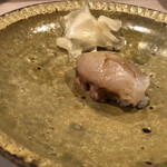 うを徳 - 神奈川県佐島のカワハギと肝のにぎり