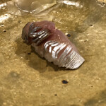 うを徳 - 出水の鯵のにぎり