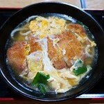 かな福 - カツとじうどん