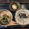 てらまち福田 - 鯖寿司と蒸鶏ごまだれ素麺