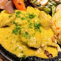 ビストロ ハマイフ - 仔羊のグリーンカレー煮込み