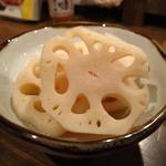 酒商 熊澤 - 酢レンコン