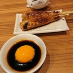 串の輪 - 黄身ダレつくね