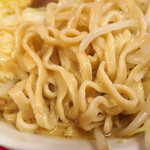 ラーメン二郎 - 麺