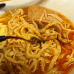 ラーメン二郎 - 赤酢投入～♪