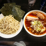 豚星。 - まぁらーめん (つけ麺)