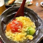 味人 - 夏野菜のたまごあんかけ