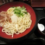 得得うどん - ・「おろし醤油うどん W(\580)」。