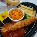 Denny's - おこさまハンバーガー￥242税込み(R2.6.20撮影)