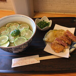 ふる里うどん  - 今朝の朝食ぅ