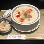 鯛白湯らーめん ○de▽ - 